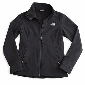 The North Face Black Softshell Jacket Full Zip Lightweight Women’s Size Small